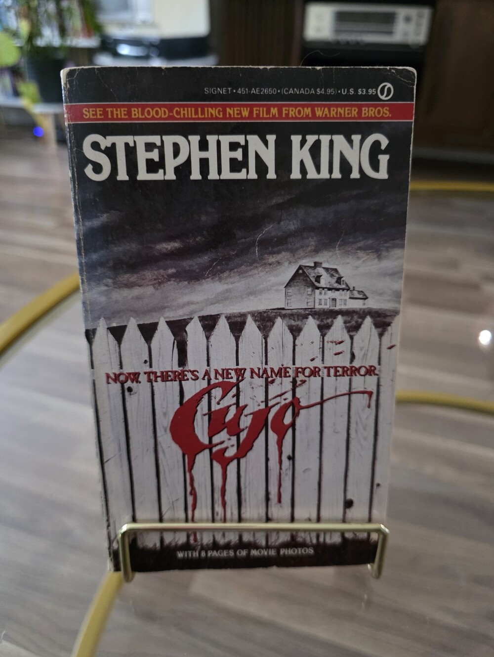 'Cujo' Paperback Book - By Stephen King